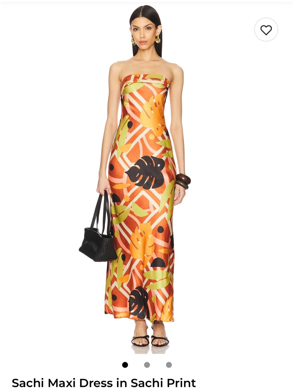 Seven Wonders Sachi Maxi Print Dress Small